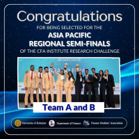 CFA Institute Sub-Regional Winners - Department of Finance Team
