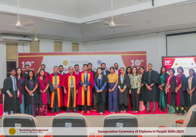 Celebrating a decade of collaboration and Commitment - The 10th Inauguration Ceremony of Diploma in People Skills