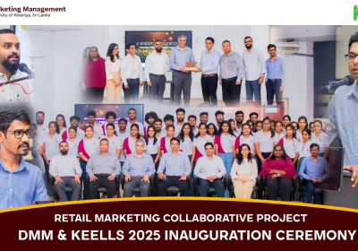 Retail Marketing Collaborative Project – DMM & Keells 2025 Inauguration Ceremony