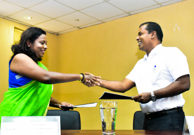 MoU signed between Department of Marketing Management of the University of Kelaniya and Nestlé Lanka Plc