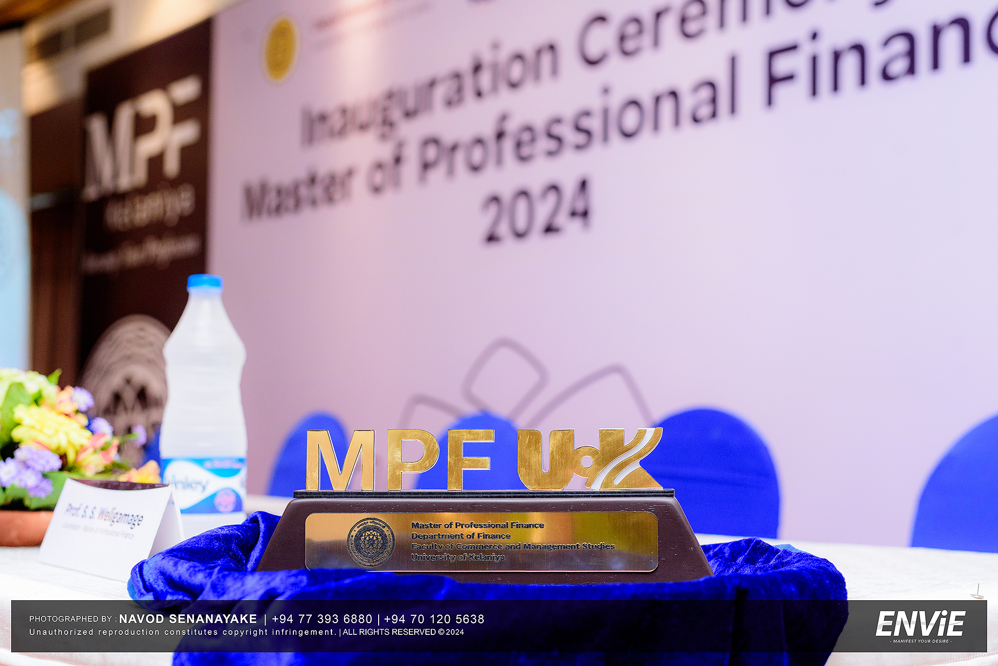 Inauguration Ceremony of Master of Professional Finance 2024